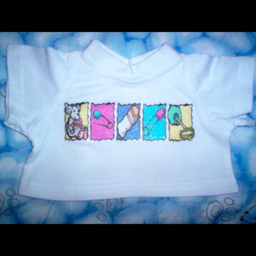 New Stuffed Animal Outfit - Baby Safety Pins t-shirt